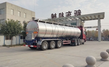 广西33立方生奶运输保温车今天交付客户